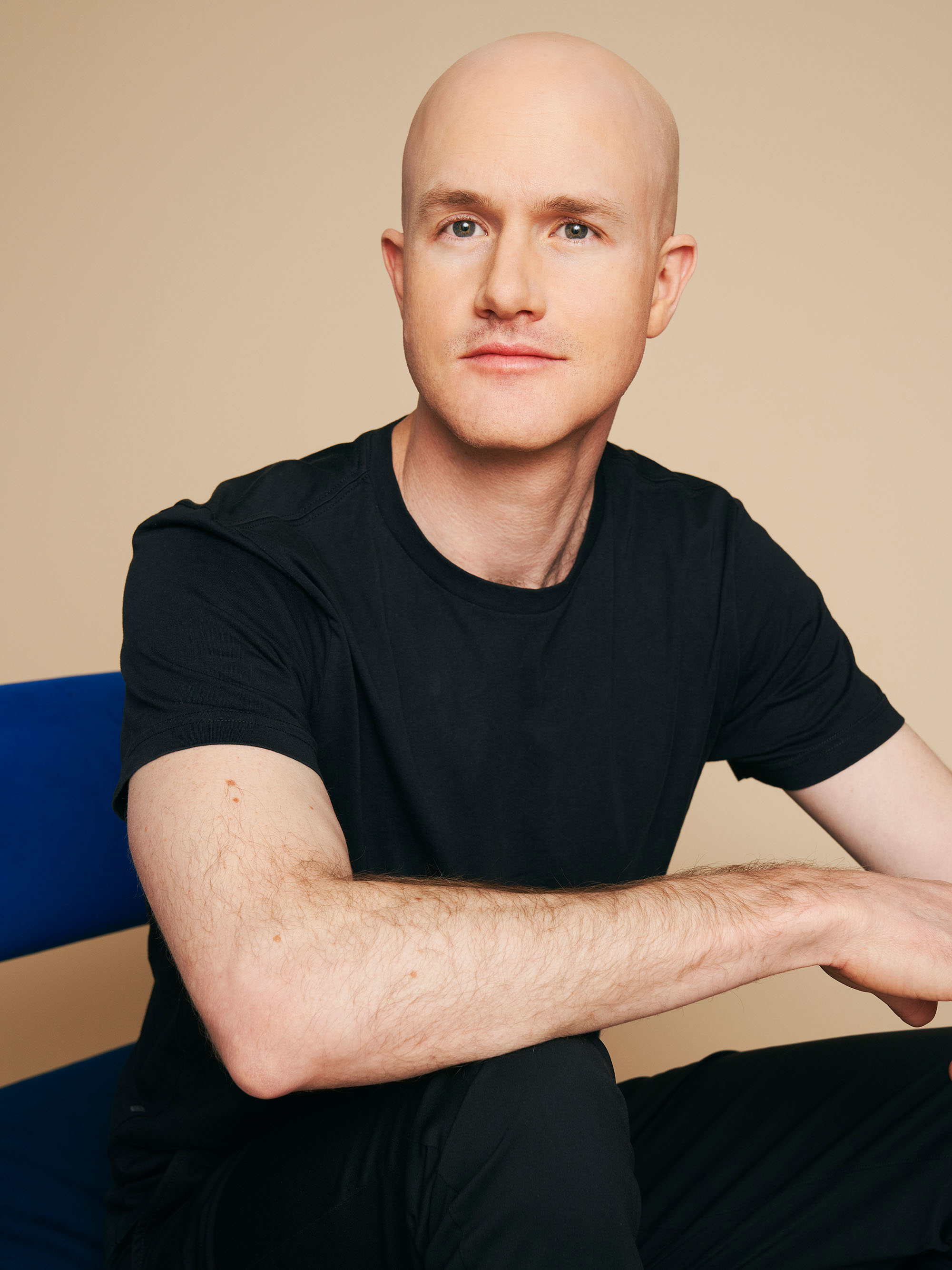 Portrait of Coinbase co-founder and CEO Brian Armstrong