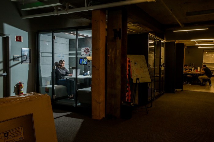 Photograph of infinite jest conference room